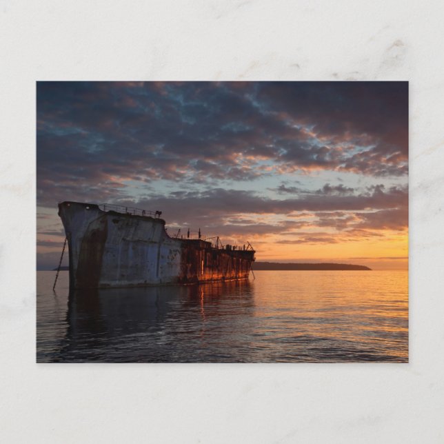 Postal Los armatostes (Anverso)