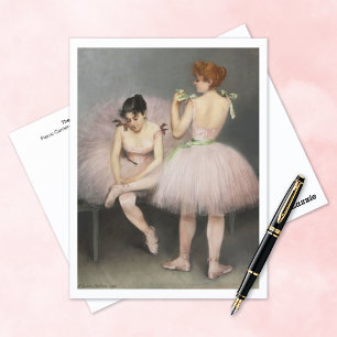 Postal Los bailarines Pierre Carrier-Belleuse