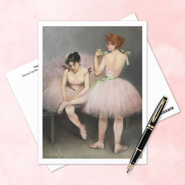 Postal Los bailarines Pierre Carrier-Belleuse (Subido por el creador)