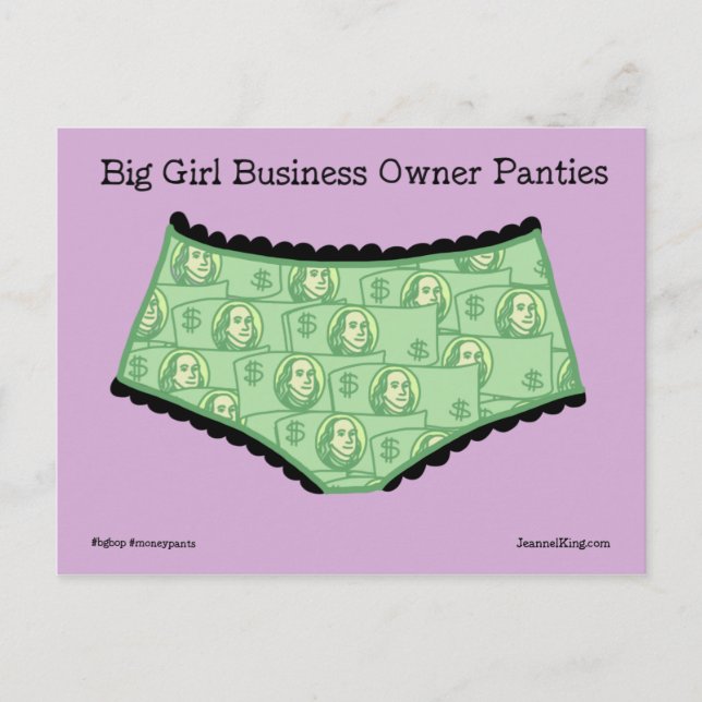 Postal Los BGBOP de Moneypants. (Anverso)
