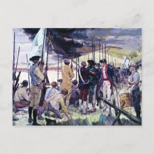 Postal Los blancos de sus ojos por Ken Riley