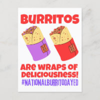 Los burritos son envolturas de deliciosa