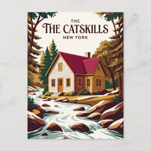 Postal Los Catskills EE. UU.