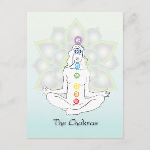 Postal Los chakras