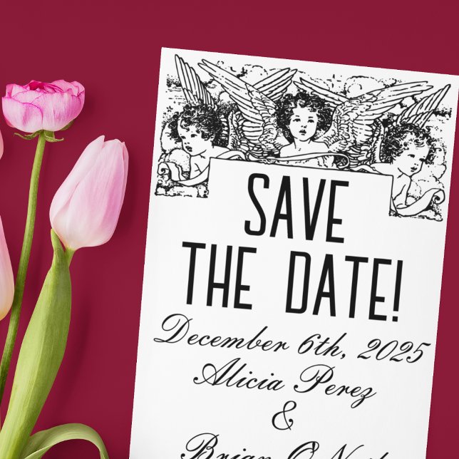 Postal Los cherubs negros y blancos victorianos ahorran l (Subido por el creador)