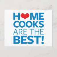 Los cocineros caseros son los mejores