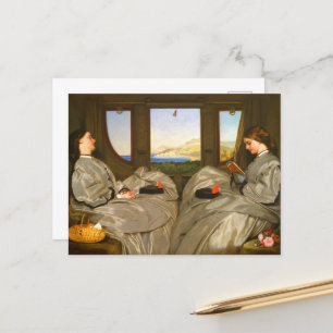 Postal Los compañeros de viaje de Augustus Leopold Egg