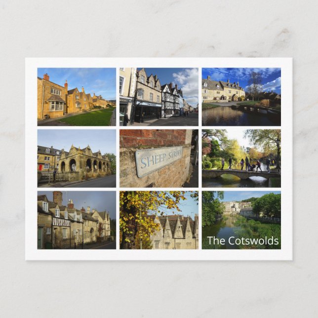 Postal Los Cotswolds (Anverso)