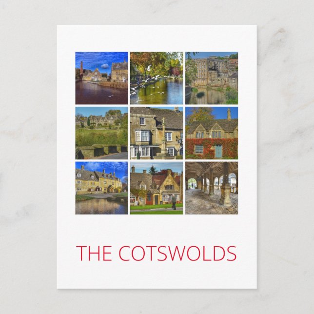Postal Los Cotswolds (Anverso)