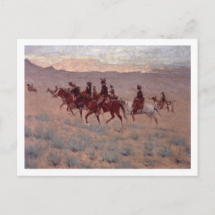 Postal Los Cowpunchers (c/c sobre papel)