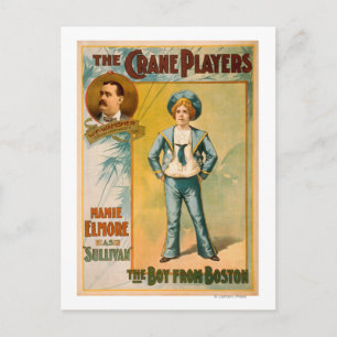 Postal Los Crane Players, El chico del teatro de Boston