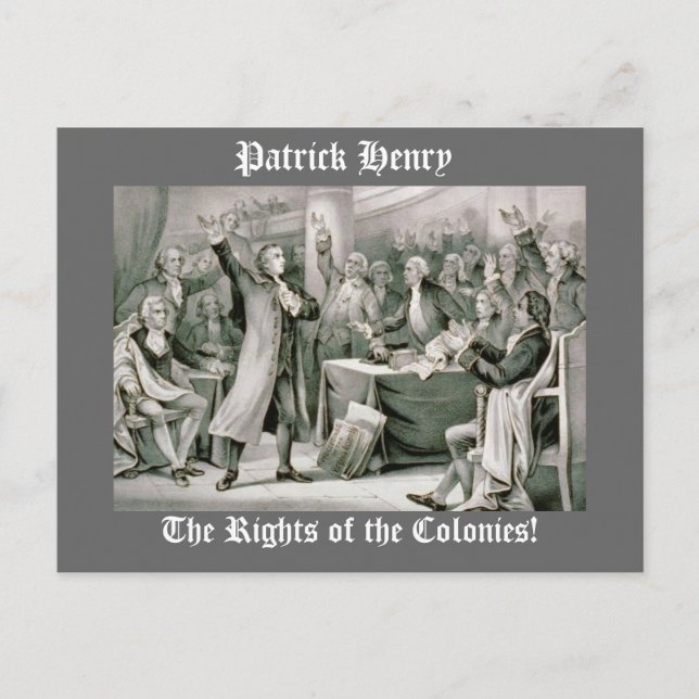 Postal ¡Los derechos de las colonias! (Anverso)