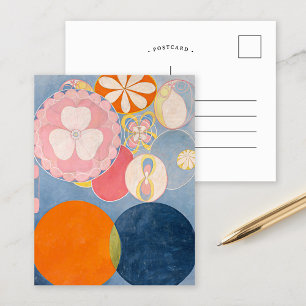 Postal Los diez más grandes N.º 2   Hilma af Klint