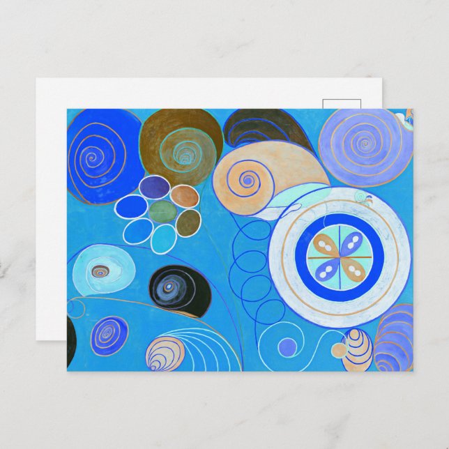 Postal Los Diez Mayores, Grupo IV, Nº 4 (Celestial) (Anverso / Reverso)