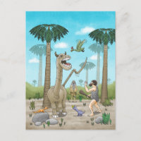 Los dinosaurios conocen a la Edad de Piedra
