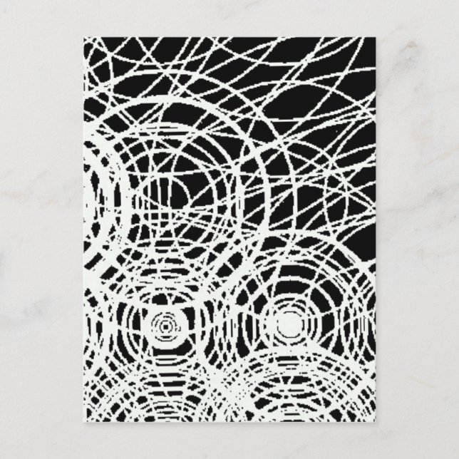 Postal los dioses tocan el agua negra (Anverso)