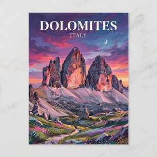 Postal Los Dolomitas Italia