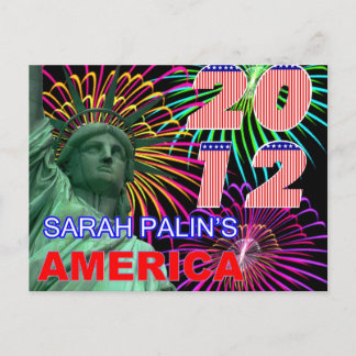 Postal Los Estados Unidos de Sarah Palin