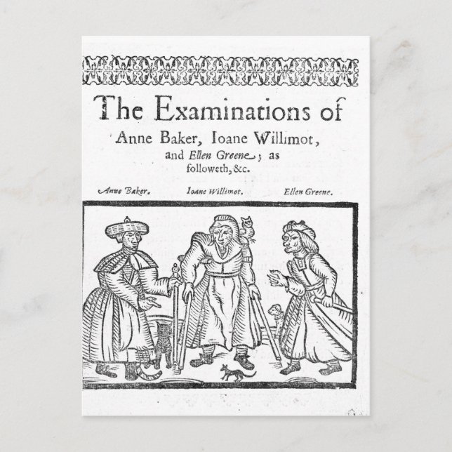 Postal Los exámenes de Anne Baker, Joanne Willimot (Anverso)