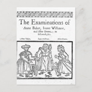 Postal Los exámenes de Anne Baker, Joanne Willimot