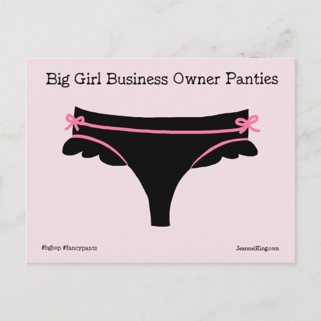 Postal Los Fancypants BGBOP's. (Anverso)