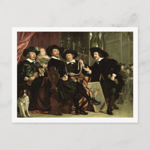 Postal Los funcionarios de la Compañía de Bowyers de St. 