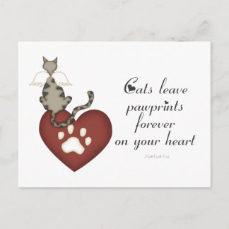 Postal Los Gatos Dejan Las Huellas En El Corazón