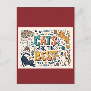 Postal Los Gatos Son los Mejores