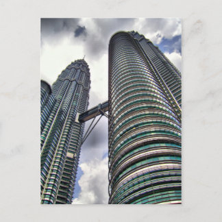 Postal Los gemelos Petronas