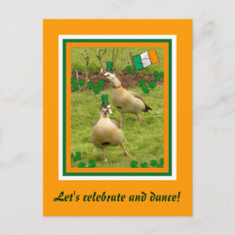 Postal Los georgianos hacen un pequeño baile irlandés