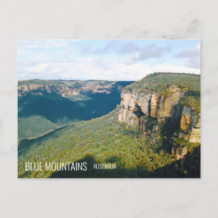 Postal Los gobiernos saltan montañas azules en Australia