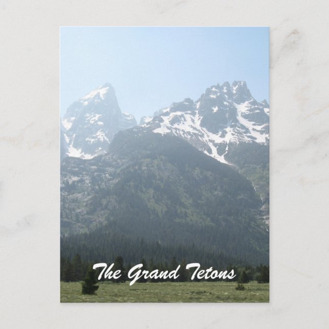 Postal Los grandes tetones (Anverso)