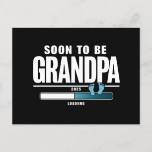 Postal Los Hombres Pronto Serán Abuelo EST. Nuevo Abuelo 