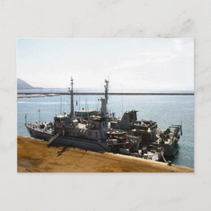 Postal Los     IIGunboat de la guerra mundial en Anzio