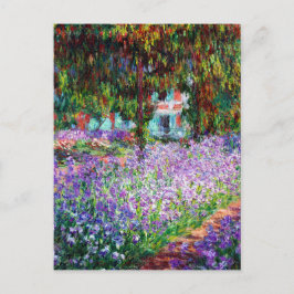 Postal Los irlandeses en el jardín de Monet
