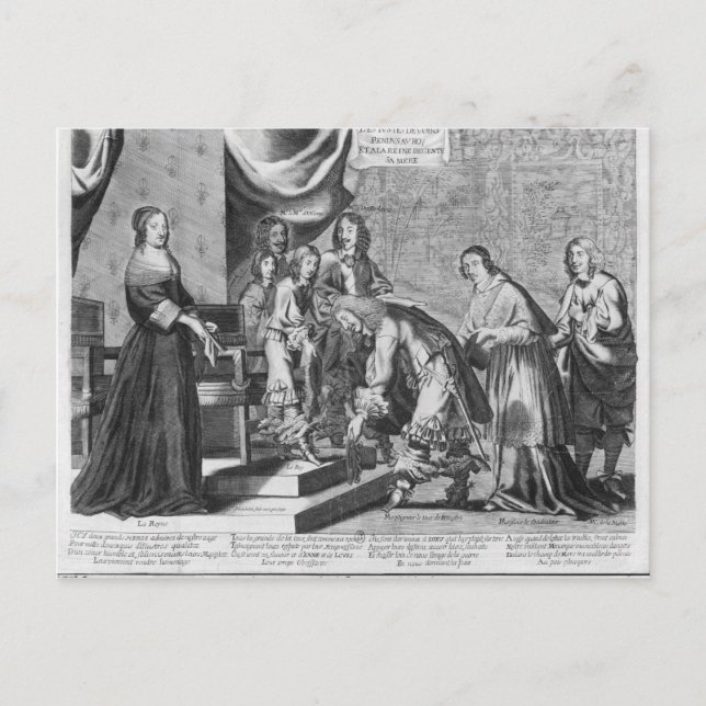 Postal Los jefes de la frontera admitieron saludar al rey (Anverso)