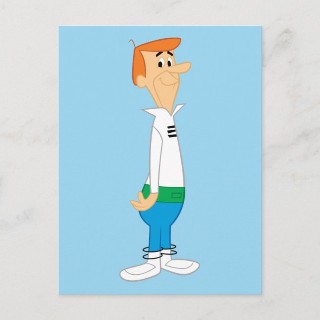 Postal Los Jetsons | Conoce a George Jetson (Anverso)