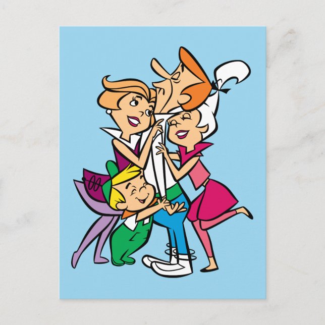 Postal Los Jetsons | Familia (Anverso)