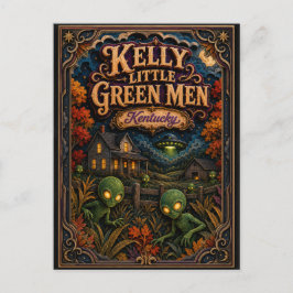 Postal Los Kelly Little Green Men Kentucky Popcut Legends