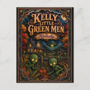 Postal Los Kelly Little Green Men Kentucky Popcut Legends