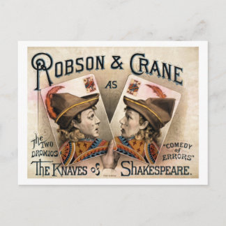 Postal Los Knaves de Shakespeare