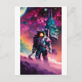 Postal Los lectores espaciales