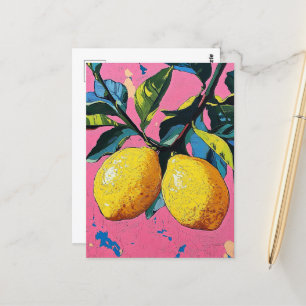 Postal Los lemones