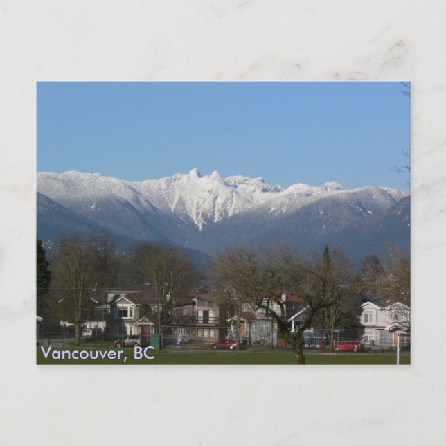 Postal Los leones - Vancouver, A.C. (Anverso)