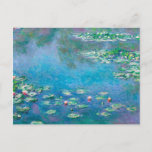 Postal Los lirios de agua de Claude Monet<br><div class="desc">Water Liliesby Claude Monet</div>