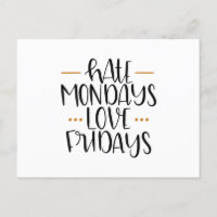 Los lunes de odio adoran los viernes