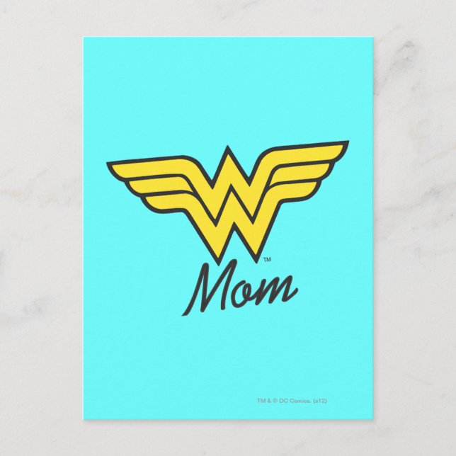 Postal Los medios mixtos de mamá se maravillan (Anverso)