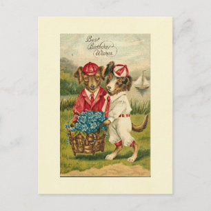 Postal Los mejores deseos de cumpleaños de los dulces ami