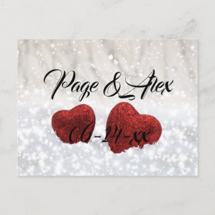 Postal Los mejores deseos del destino del Boda recién cas