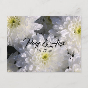 Postal Los mejores deseos del destino del Boda recién cas